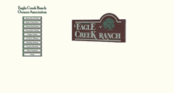 Desktop Screenshot of eaglecreekranch.org